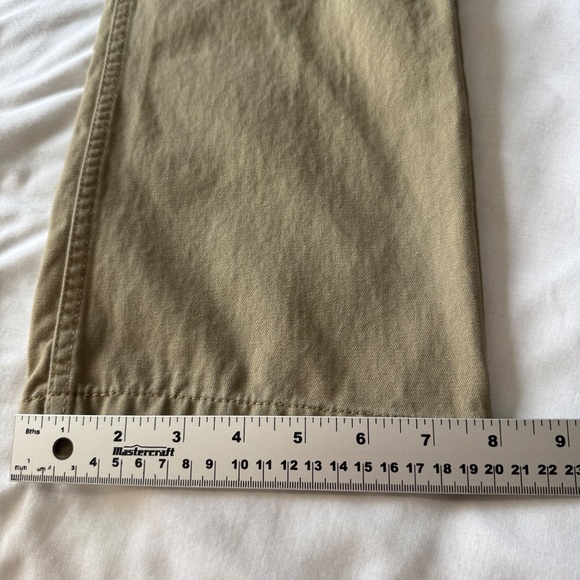 Kenneth Cole Select Men's Chino Khaki Casual Twill Pant Tan Size tag: 32x32 - Picture 12 of 13